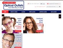 Tablet Screenshot of buy-eyeglasses.com